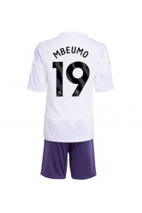 Fotbalové Dres Manchester United Bryan Mbeumo #19 Dětské Venkovní Oblečení 2025-26 Krátký Rukáv (+ trenýrky)